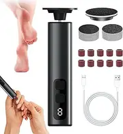 Foot Callus Remover Tool Electric,Small Foot Sander for Callus | Feet Pedicure Tools, Sandpaper Discs & Grinding Heads, 9 Speeds for Dead Cracked Hard Skin