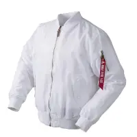 在飛比找露天拍賣優惠-外套 夾克 連帽外套 防風外套2023春秋薄白色戰術阿爾法版