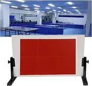 Desktop Table Tennis Rebound Board,Adjusted Ping Pong Return Board,360° Adjustable Angle,for Gym Home School