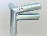 4 way Left Corner Low Peak Support Canopy Fitting Carport Booth FV4J1 1 3/8 pipe