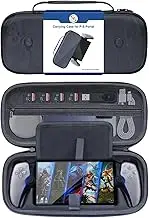 GOCAMEL PlayStation Portal Case,Carrying Case for PS5 Protal Protector,Handheld Carrying Accessories Shockproof Hard Shell Case Bag with Inner Pocket for Travel and Storage