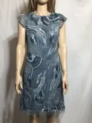 Women's NWT Aidan Mattox Beaded Mini Party Cocktail Dress