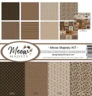 Reminisce Collection Kit 12"X12"-Meow Majesty
