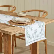 Tahiti Green Reversible Table Runner [HABLTHTCAW23BTR]