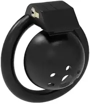 Chastity Lock Sissy Sex Toys Chastity Cage Penis Cage Invisible Cock Cage with 4 Rings for Penis Training and Abstinence BDSM Bondage to Prevent Erection for Male
