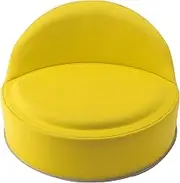EXGEL Floor Punifit Lemon Cushion, Floor Won't Hurt Butt, Made in Japan, Cute, Round, Mini Floor Chair, Prevents Lower Back Pain, Knee Pain Prevention, Urethane