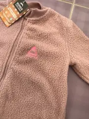 BNWT BONDS Baby Girls Sherpa Fleece Zip Wondersuit (Zippy). Size 2 (18-24 mths)