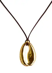 Eliou Concha Gold-plated Cord Necklace ONE SIZE