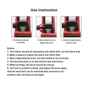 Manual Labeling Machine 8 Digits Price Tag Gun with Cartridge Portable Price