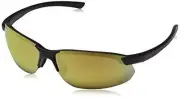Smith Parallel Max 2 Rimless Sunglasses Black/Polarized Gold Mirror&Ignitor Rose