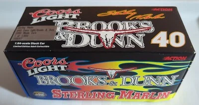 2000 Sterling Marlin #40 Coors Light, Brooks & Dunn 1:64 Scale Die Cast /7560