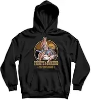 [Terence Hill] Bud Spencer Hoodie - Trinity and Bambino - Wild West Legends (Black)
