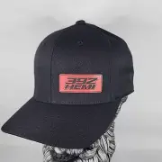 New Side 392 Hemi Hat V1 Flexfit 110 Pro Performance cap Leatherette Hat Patch
