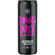 Sour Puss Grape Can 8% 330mL