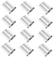 MERRYHAPY Eyebrow Tattoo Stencil Set 12 Sheets Stencils No Skill Needed Natural Look Brow Makeup