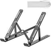 Soporte para Laptop Stand Foldable Portable Laptop Stand Lightweight Desktop Ergonomic Space Saving PC Tray Mounting Rack, Compatible with 10-17inches Laptops and Tablets