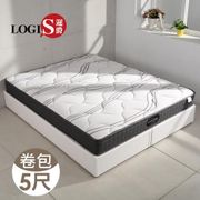 LOGIS 瑞恩彈簧雙人床 5尺床 彈簧床 雙人床 厚實質感床墊【E221B-5M】