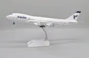 JC Wings XX20127 Iran Air Boeing 747-200 EP-IAH Diecast 1/200 Jet Model Airplane