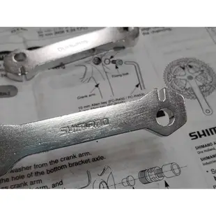 全新Shimano 原廠全新SHIMANO 原廠 輪組鋼絲微調工具..."幅條校正" 鋼絲調整