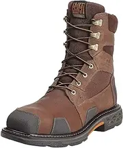 [ARIAT] Men's Overdrive 8" Wide Square Toe Waterproof Composite Toe Work Boot