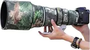 CHASING BIRDS Camouflage Waterproof Lens Coat for Canon EF 400mm F2.8 L is II USM Rainproof Lens Protective Cover (Green Leaf Camouflage, with Extender EF 1.4X III)