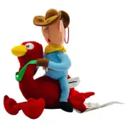 Rudolph & The Island Of Misfit Toys Misfit Cowboy Christmas Beanie Plush NWT