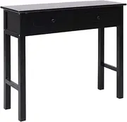 Console Table, Hallway Table Entryway Table Behind Sofa Table Couch Table Console Table Black 90x30x77 cm Wood