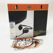 NEW Genuine Harley Boom Audio Bluetooth Expanded 2 Half Helmet Headset 76001082