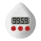 2X(Digital Bathroom Clock Shower Clock Timer Temperature Humidity Visual4093