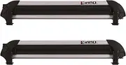 CARMATE IN926 Roof Carrier Inno Ski Snowboard Attachment, Gravity/Silver