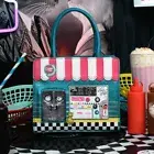 VENDULA Kitty's Diner Mini Tallulah Bag 1950 Rockabilly Soda Retro Roller Skates