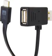 USB Sync Charge 3.5 Cable with USB Extender, NEW