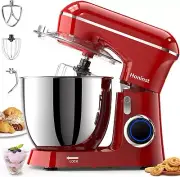 Stand Mixer, 6.5QT 10-Speed Tilt-Head Electric Stand Mixer, 3-In-1 Kitchen Mixer
