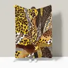 Leopard Print Warm Flannel Bedspread Sofa Throw Blanket Holiday Birthday Gift