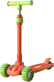 Adjustable Children Kick Scooter, Outdoor Cycling Scooter, Lightweight Kids Scooter, Safe Children’s Scooter, Easy Storage Scooter, Fun Playground Scooter, for Playground, Park