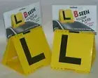 LEARNER DRIVER PLATE - MAGNETIC BASE, ROOF MOUNTED FOR HIGHER VISIBILITY