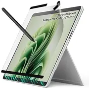 BELLEMOND - Removable Magnetic Smooth Kent Paper Screen Protector - Compatible with Microsoft Surface Pro 9 (2022) / Pro 8 (2021) / Pro X (2021&2019) - 13 Inch - 1PC - WSFP9PLKMG