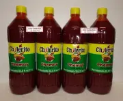 El Chilerito Chamoy Mexican Hot Sauce 33.8fl oz 1L (4 Bottles) New