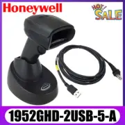 Honeywell Xenon XP 1952GHD-2USB-5-A 1D 2D Handheld USB Barcode Scanner W/ Cradle