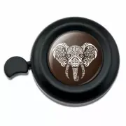 White African Elephant Tribal Bicycle Handlebar Bike Bell