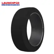18X6X12-1/8 Tires Wide Track Solid Forklift Heavy Duty Press-on Smooth Tire
