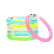 40 PCS LED Bracelets Glow Wristband Glow in the Dark Supplies2867