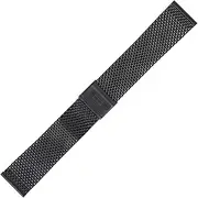 [Tommy Hilfiger] 679001421 Watch Strap 21 mm Stainless Steel Black