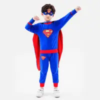 在飛比找ETMall東森購物網優惠-超人衣服男孩角色扮演萬圣節幼兒園表演出服裝cosplay迪士