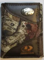 ZEP PRO Kansas State Wildcats MOSSY OAK Camo Trifold Wallet Tin Gift Box
