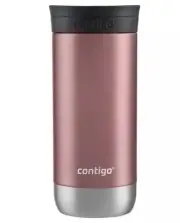 Contigo Huron 2.0 Stainless Steel Travel Mug with SNAPSEAL Lid, Pink, 16 fl oz
