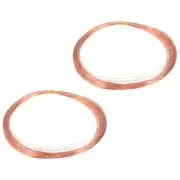 79Ft (24m) 32 Gauge (0.2mm) 99.9% Solid Bare Pure Copper Wire Soft Pack of 2