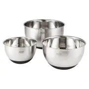 Baccarat Prepare Set of 3 Mixing Bowls with Lids