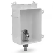 Sioux Chief 696RG1000WF FIRE-RATED ICE MAKER OUTLET BOX,1/2"