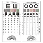 【全館699宅配/超商免運】視力表 視力測量表 視力檢查表 C型/E型  遮眼器 視力 憨吉小舖